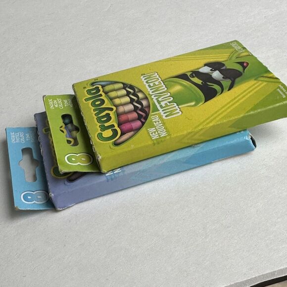 Crayola Crayons RARE Limited Edition 2013 Colors Nifty Neon & Peppy Pastels NIB - Picture 6 of 7